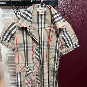 Girls Burberry dress